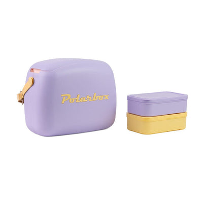 Polarbox 6Lt Cooler Bag - Lila c Yellow