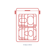 Drinks Box / Lobster Red