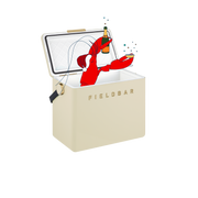 Gin Trunk / Safari White