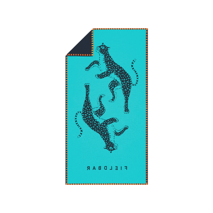 The Seabed Beach & Bath Towel / Sea Boat Blue