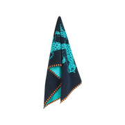 The Seabed Beach & Bath Towel / Sea Boat Blue