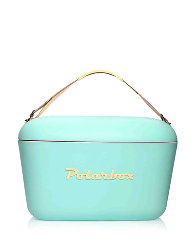 PolarBox Retro Cooler Box 20 Litre - Cyan